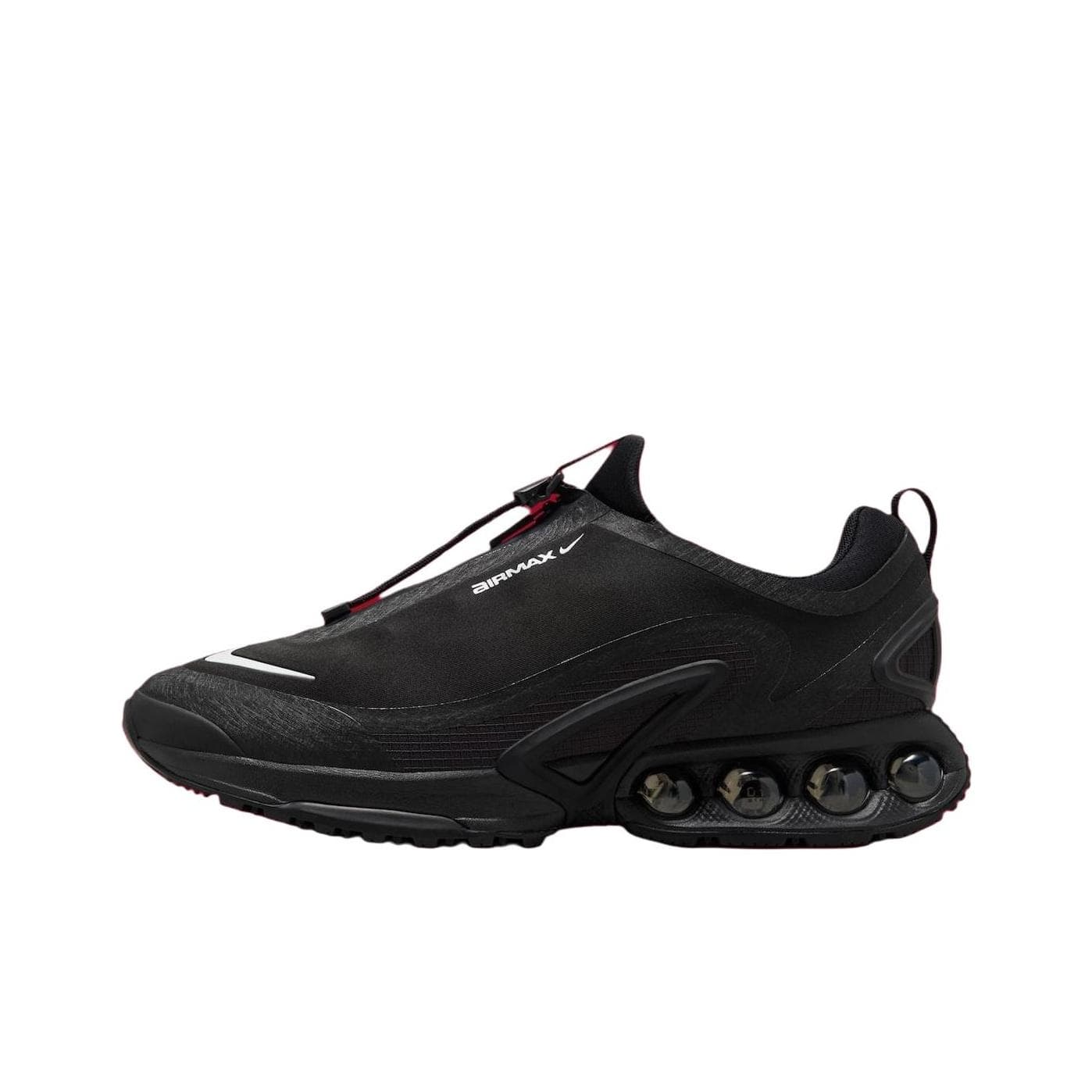Nike Air Max DN Roam Triple Black Unisex Sneakers Metallic-Silver HQ8605-001 cm