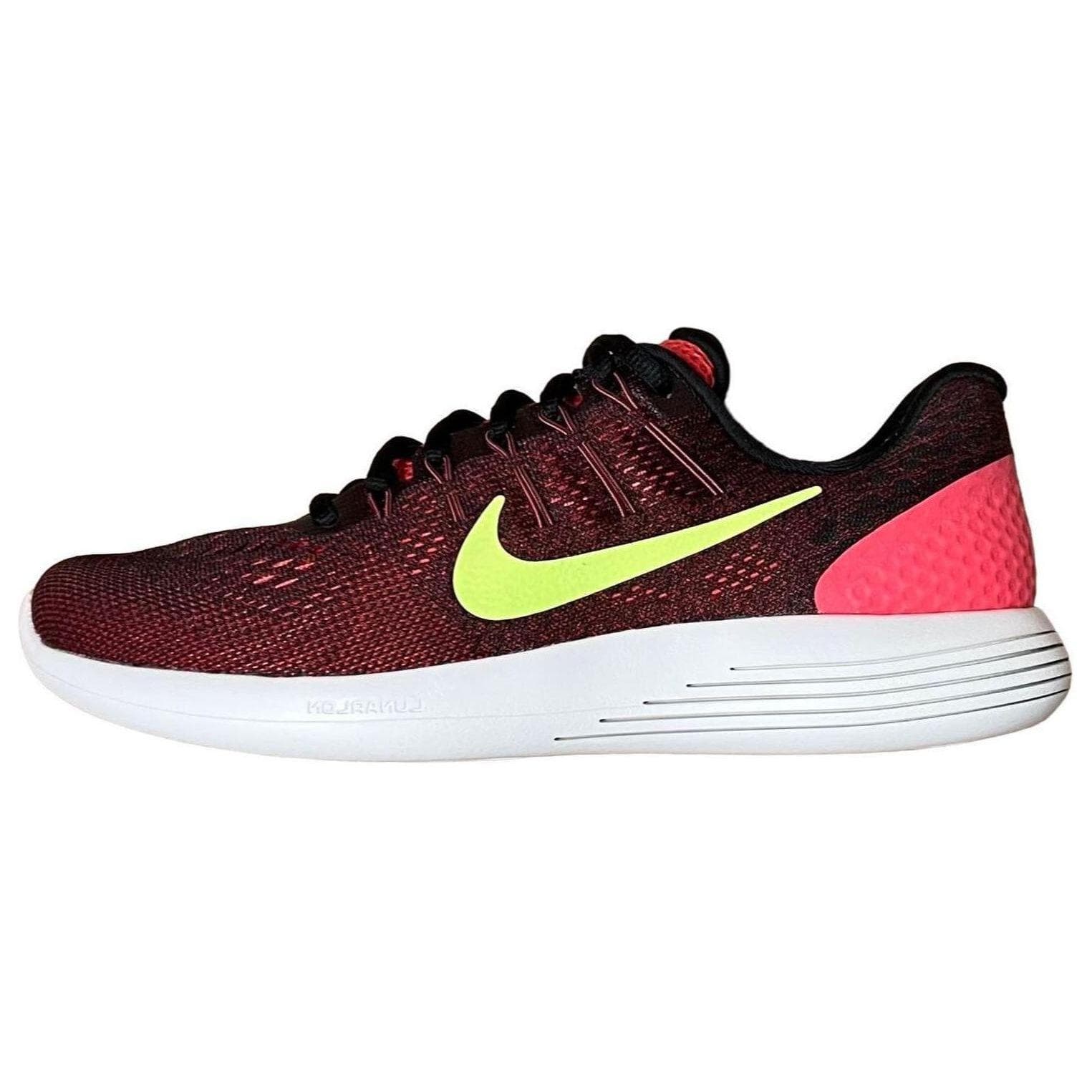 Nike Lunarglide 8 Snörning Dämpning Halkfria Låga Löparskor Herr sneaker Röd 843725-801 cm