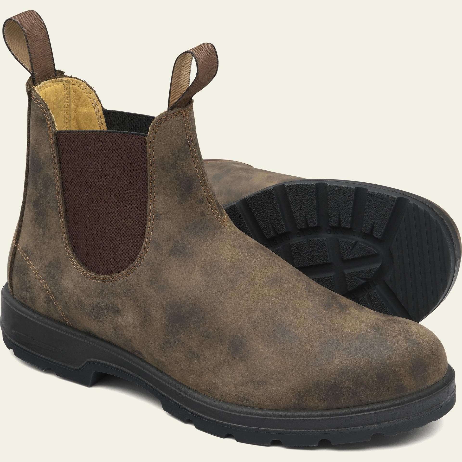 Retro Chelsea Boots för Män Klassiska Bekväma Kängor Casual Chelsea Ankelstövletter Halkfria Herrars Utomhus Lätta Arbetsklänning Korta