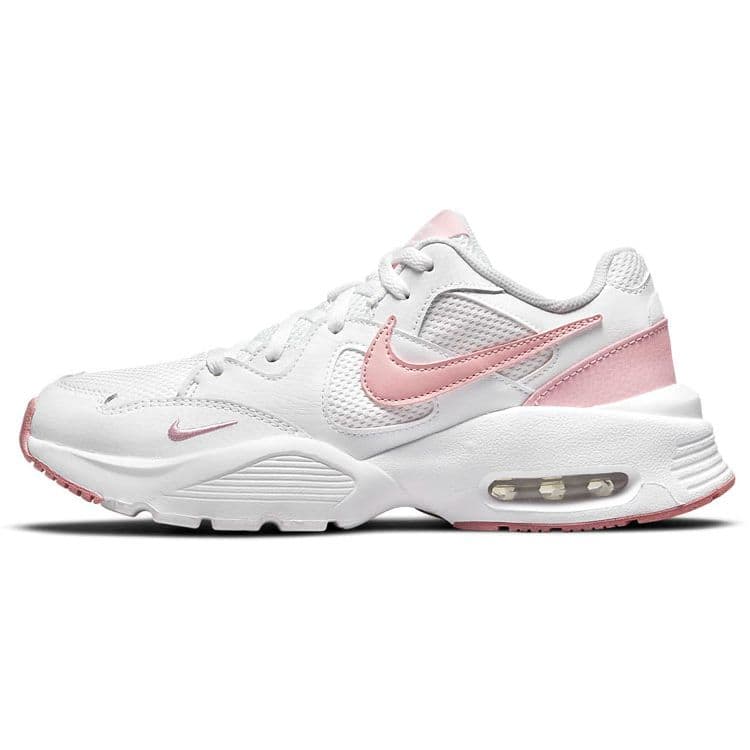 Nike Air Max Fusion Vit Rosa Glasyr Dam Sneakers CJ1671-107 cm