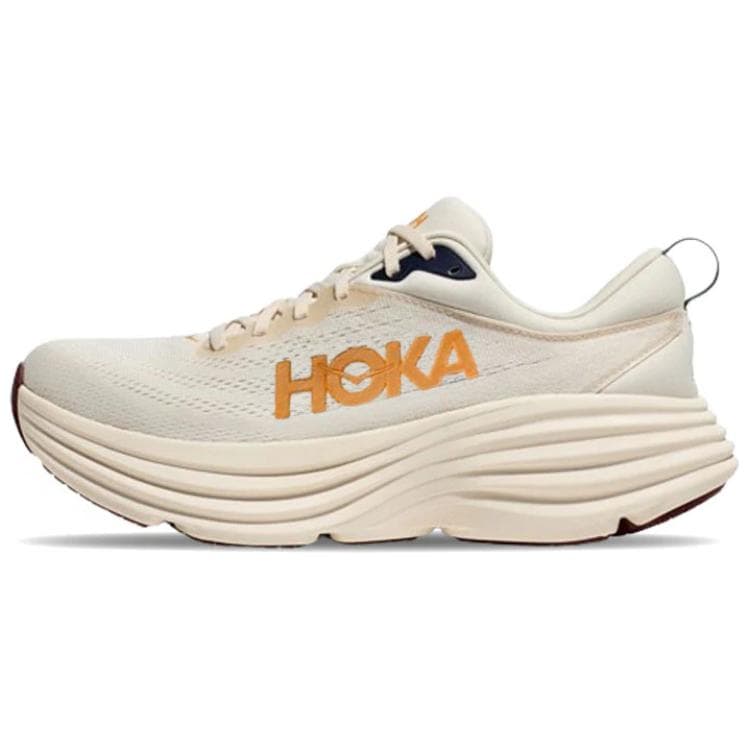 HOKA Bondi 8 Havremjölk Alabaster Herr Sneakers Kräm 1123202-OST cm