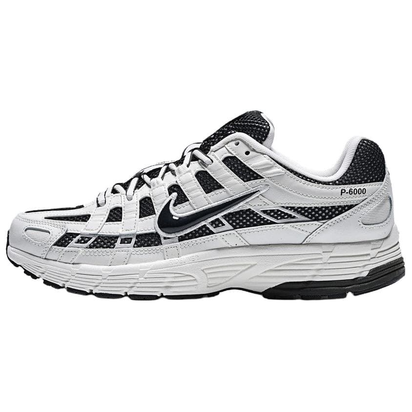 Nike P-6000 Bekväma Mångsidiga Vardagliga Löparskor Herr Sneakers Vit IO8711-101 cm