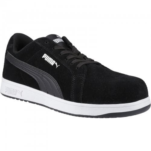 Puma Safety Herr Iconic Suede Låg Säkerhetsskor cm svart