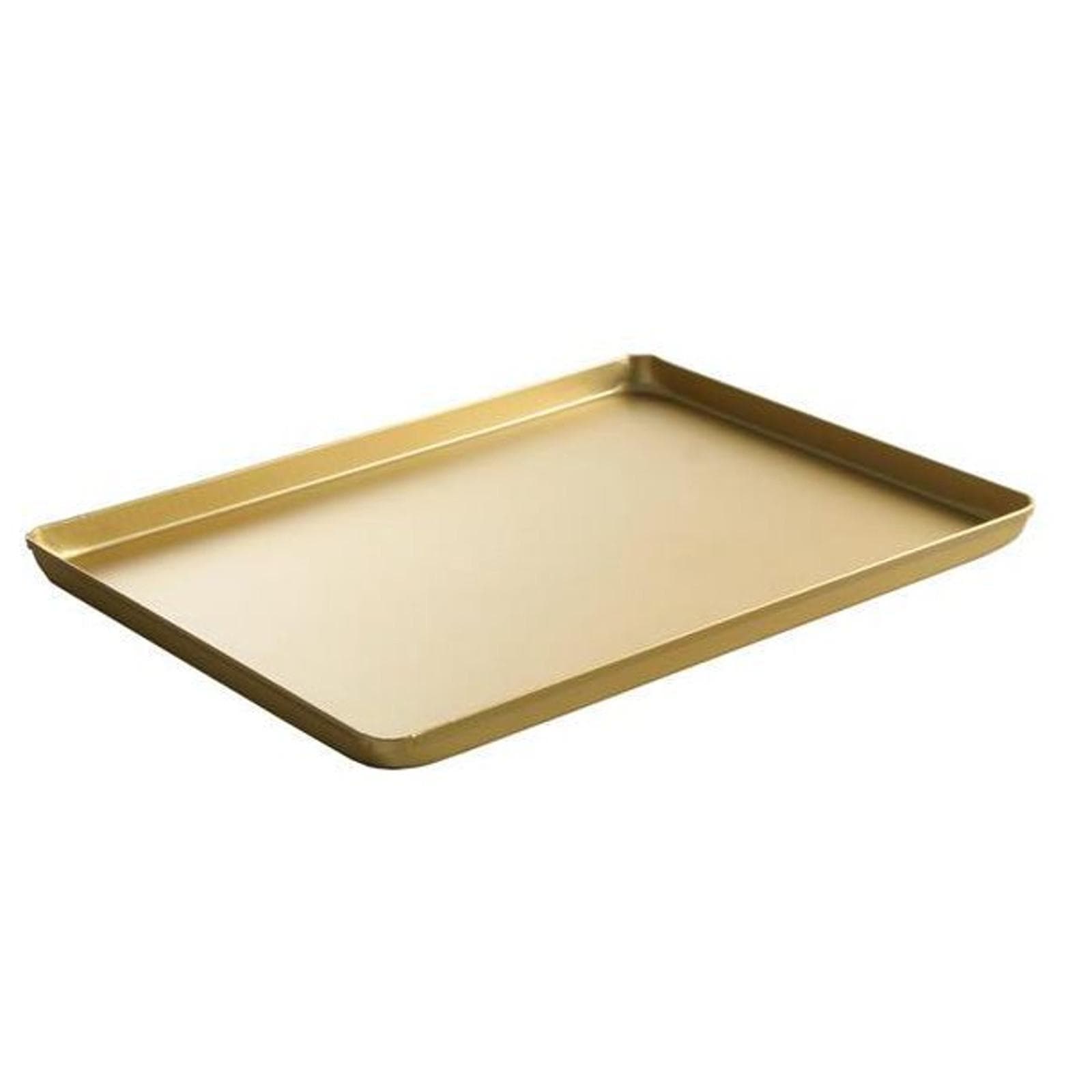 Aluminium bakverk konditori displaybricka 600x400x20mm guld Hendi 808573