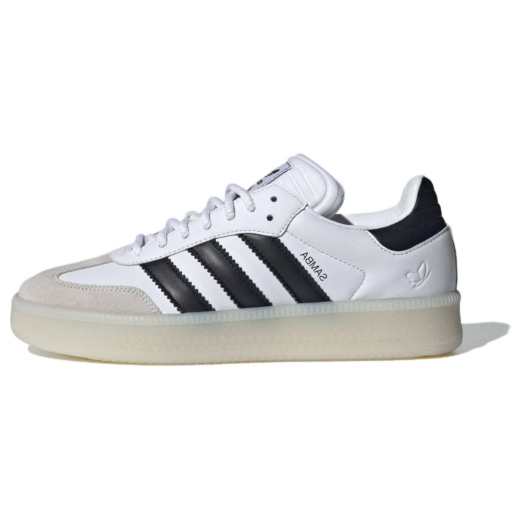 Su Yiming x adidas Samba XLG Vit Guld Svart Unisex Sneakers IH8643 cm