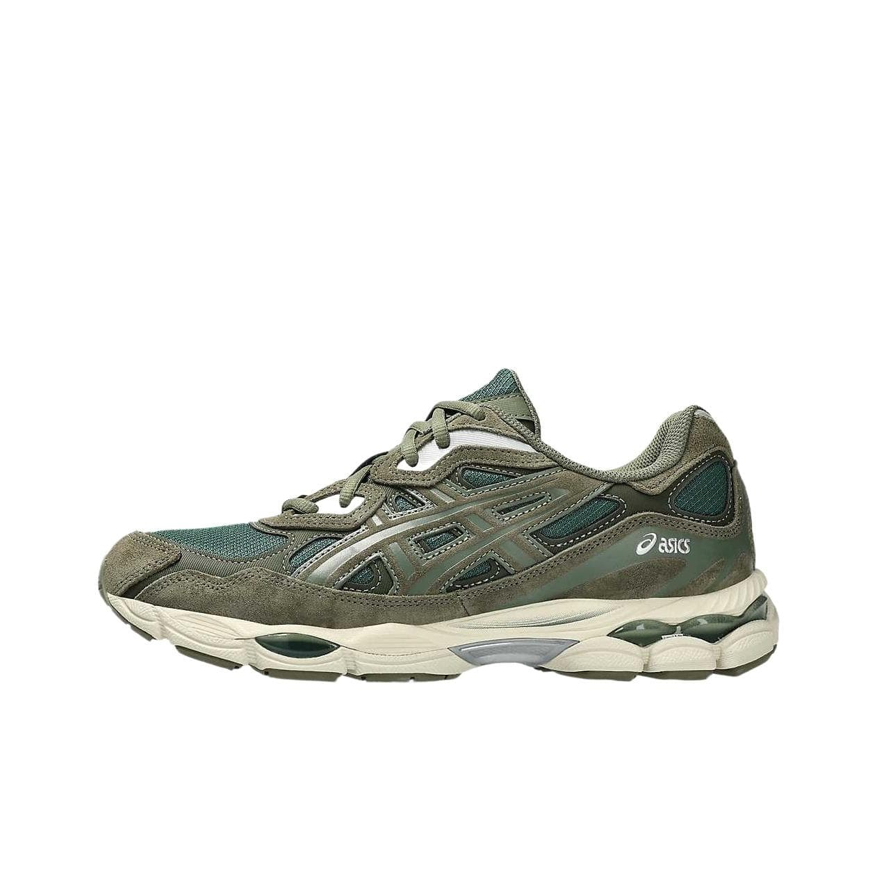 ASICS Gel NYC Grove Oliv Kanvas Unisex Sneakers Grön 1203A739-300 cm
