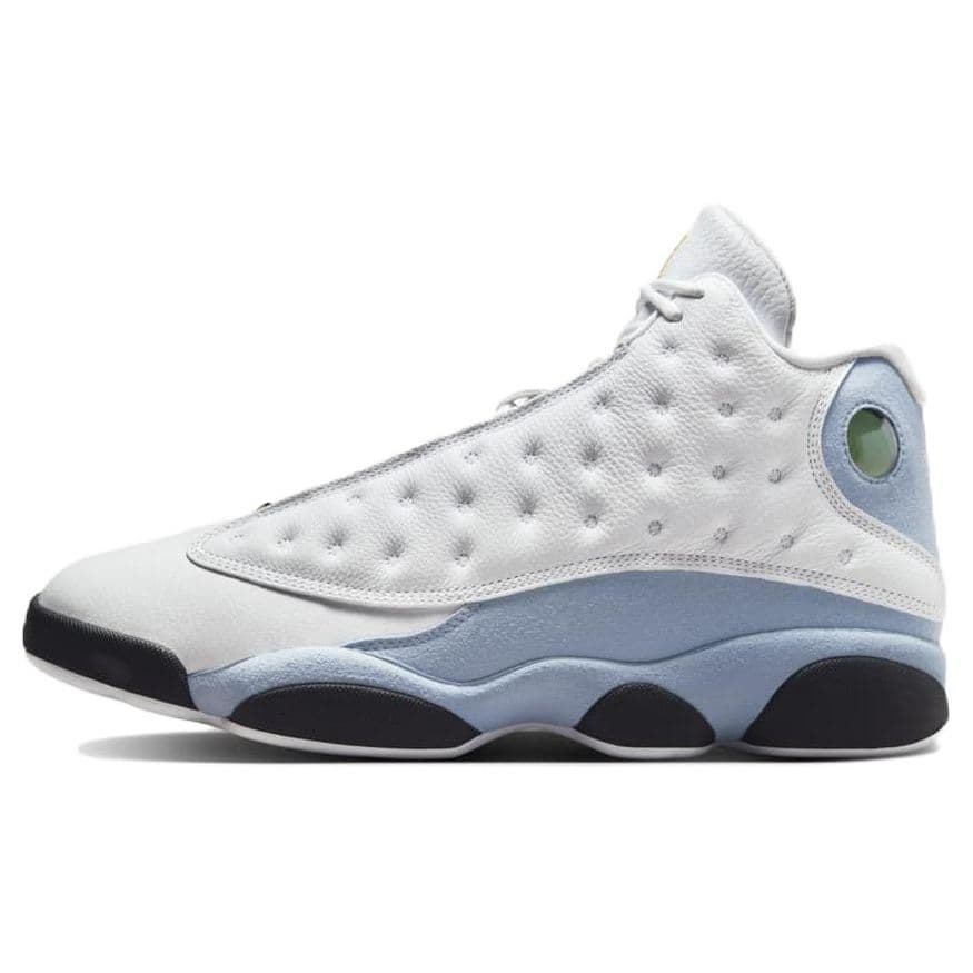 Air Jordan 13 Retro Blå Grå Herrskor Vit Gulockra Svart 414571-170 cm