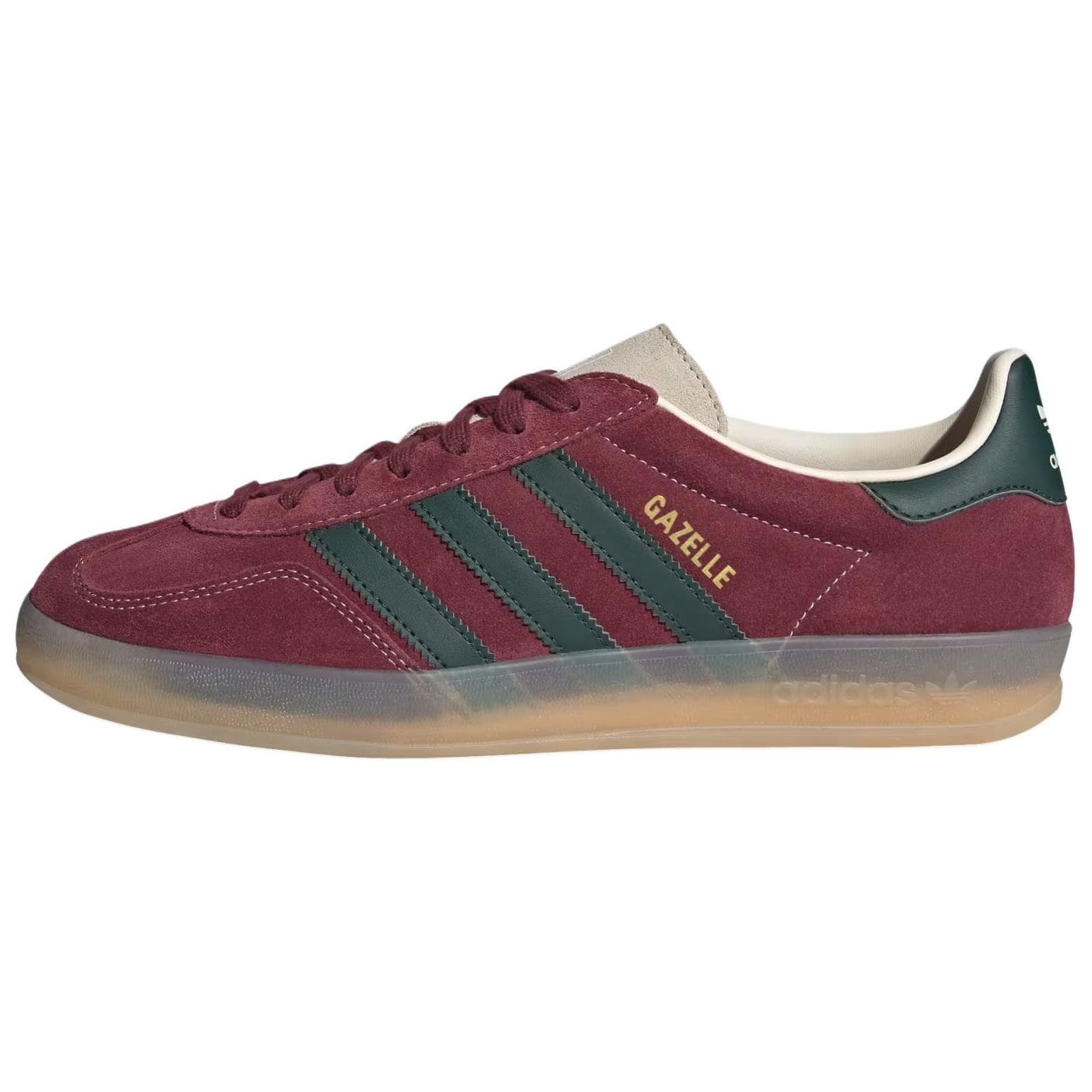 adidas Gazelle Indoor Shadow Red Green Herr Sneakers Shadow-Green Wonder-White JH5403 cm