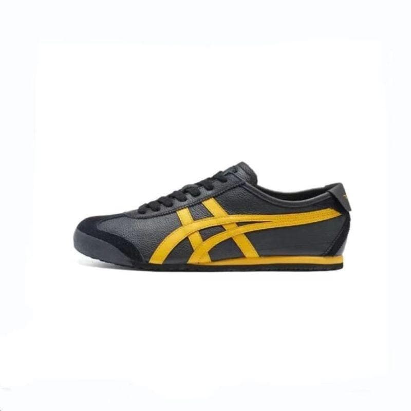 Onitsuka Tiger Mexico 66 Svarta Gula Sneakers 1183A201-003 cm svart
