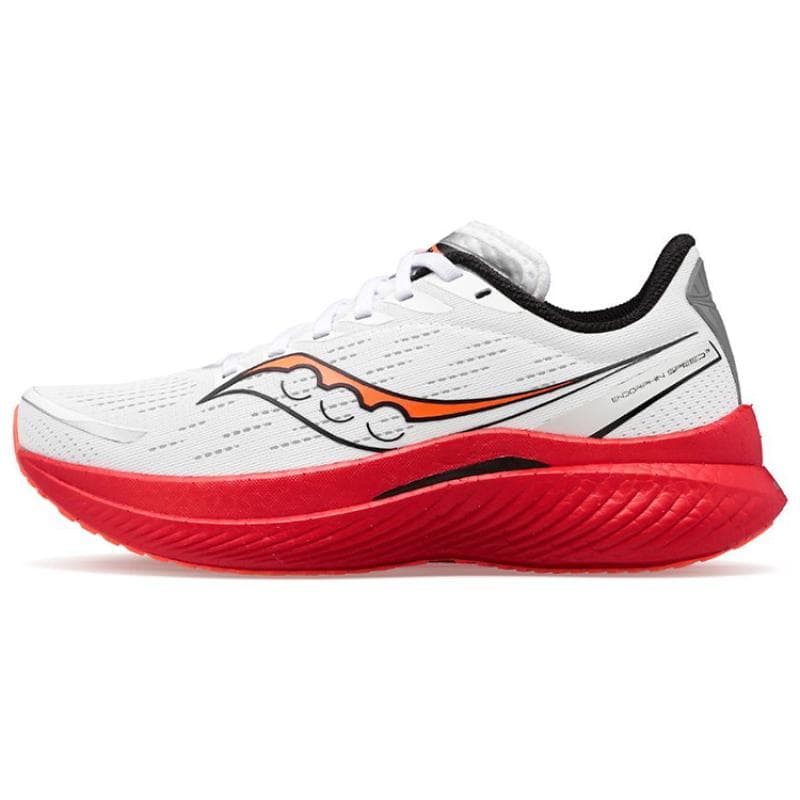 Saucony Endorphin Speed 3 Löparskor Herr Låga Vit/Röd Saucony S20756-85 cm