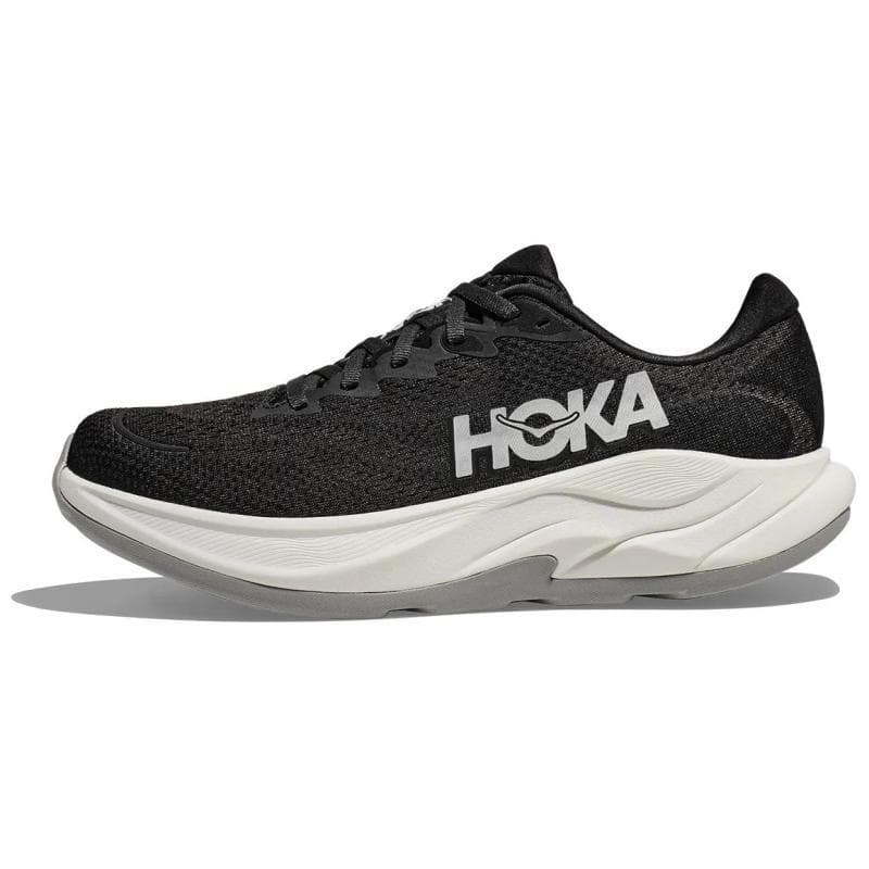 HOKA ONE ONE Anti-halk Slitstarka Låga Löparskor Herr Svart Vita Sneakers 1155130-bwht cm