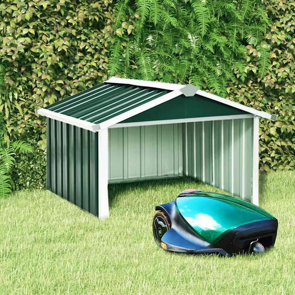 Vidaxl Garage för Robotgräsklippare, 92X97X63 Cm, Galvaniserat Stål
