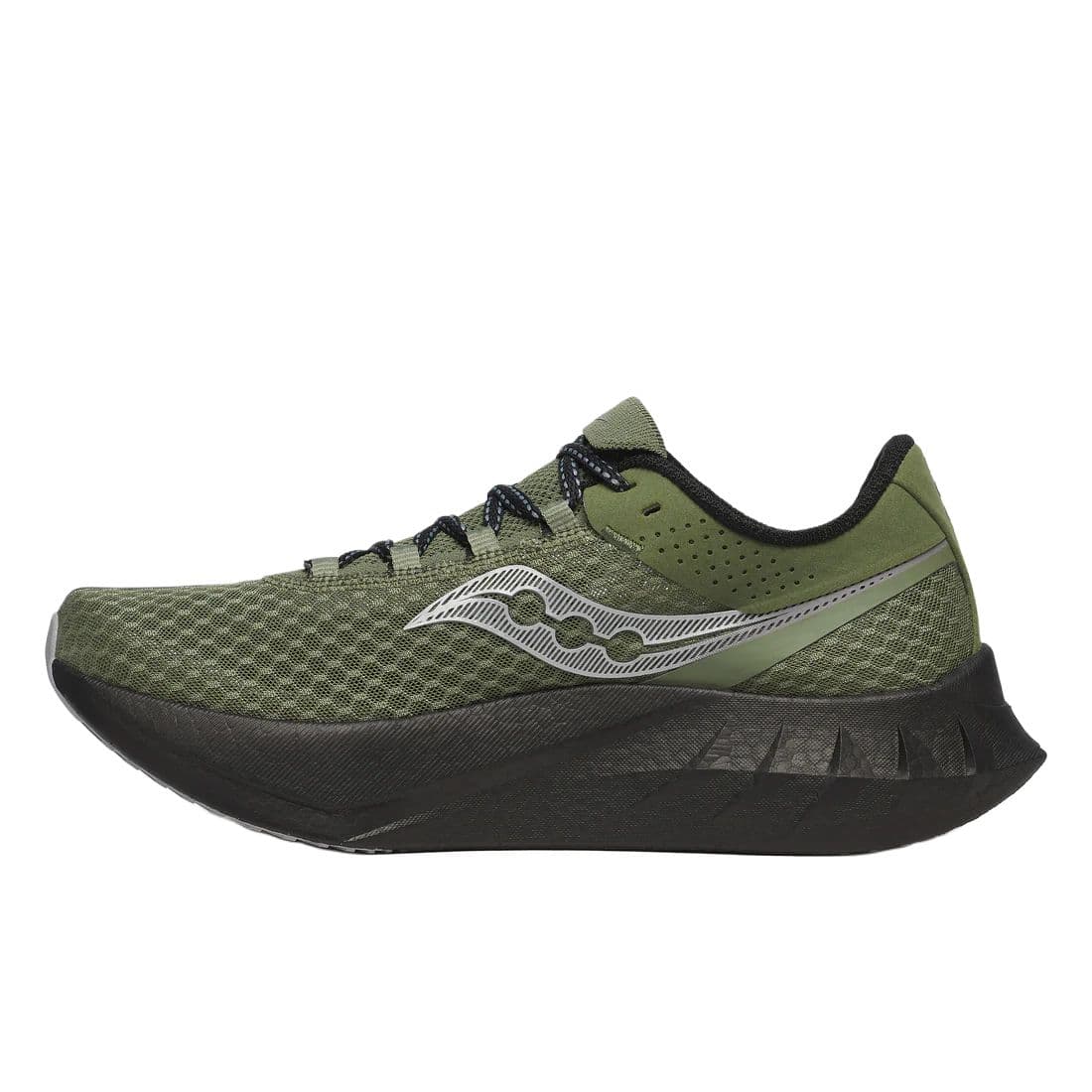 Saucony Endorphin Pro 4 Olivine Svart Unisex Sneakers Grön S20939-45 cm