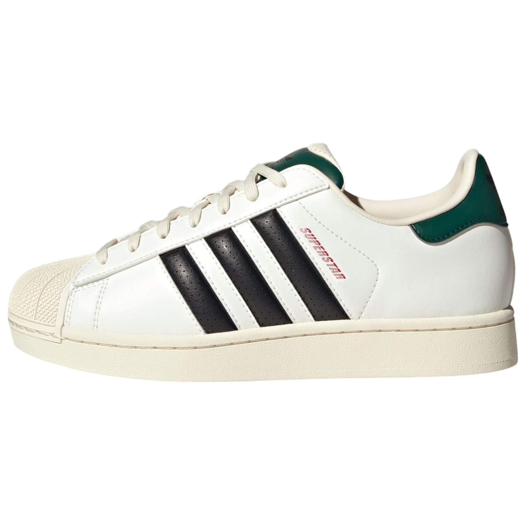 Adidas Originals SUPERSTAR Slitstarka Låga Skateboard Skor Unisex Vita Svarta Gröna Sneakers JP9188 cm