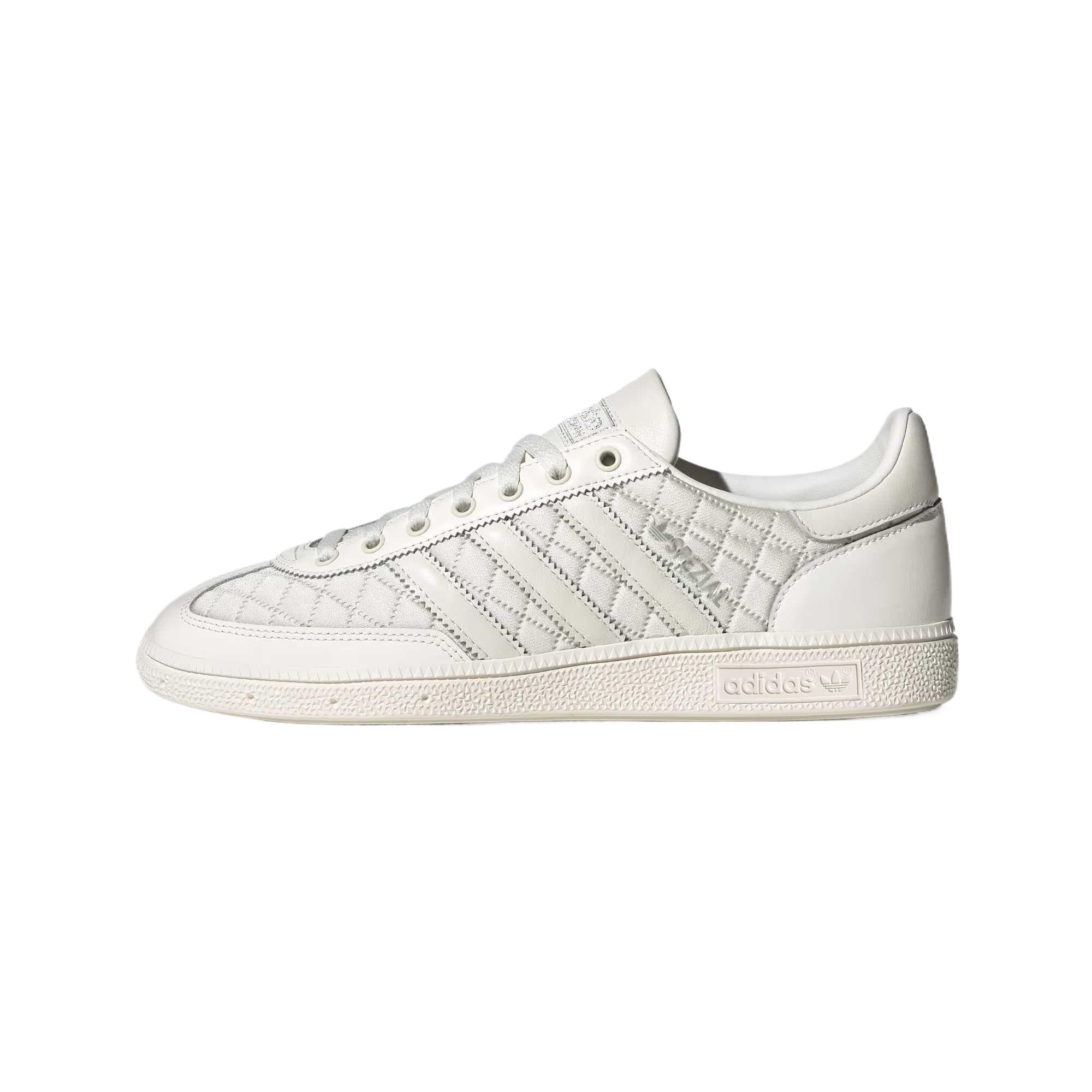 adidas Handball Spezial Cloud White Silver Unisex Sneakers Core-White Silver-Metallic KJ0854 cm