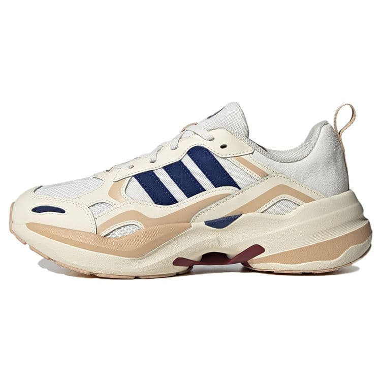 Adidas Maxxcetus Tjock Sula Bekväma Mesh Halkfria Lågskurna Casual Löparskor Unisex Sneakers Vit Blå ID0637 cm