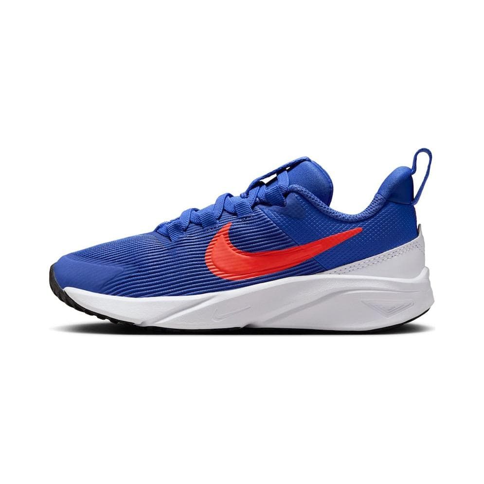Nike Star Runner 4 PS Astronomy Blue Total Orange Barnskor Vit Team-Orange DX7614-402 cm