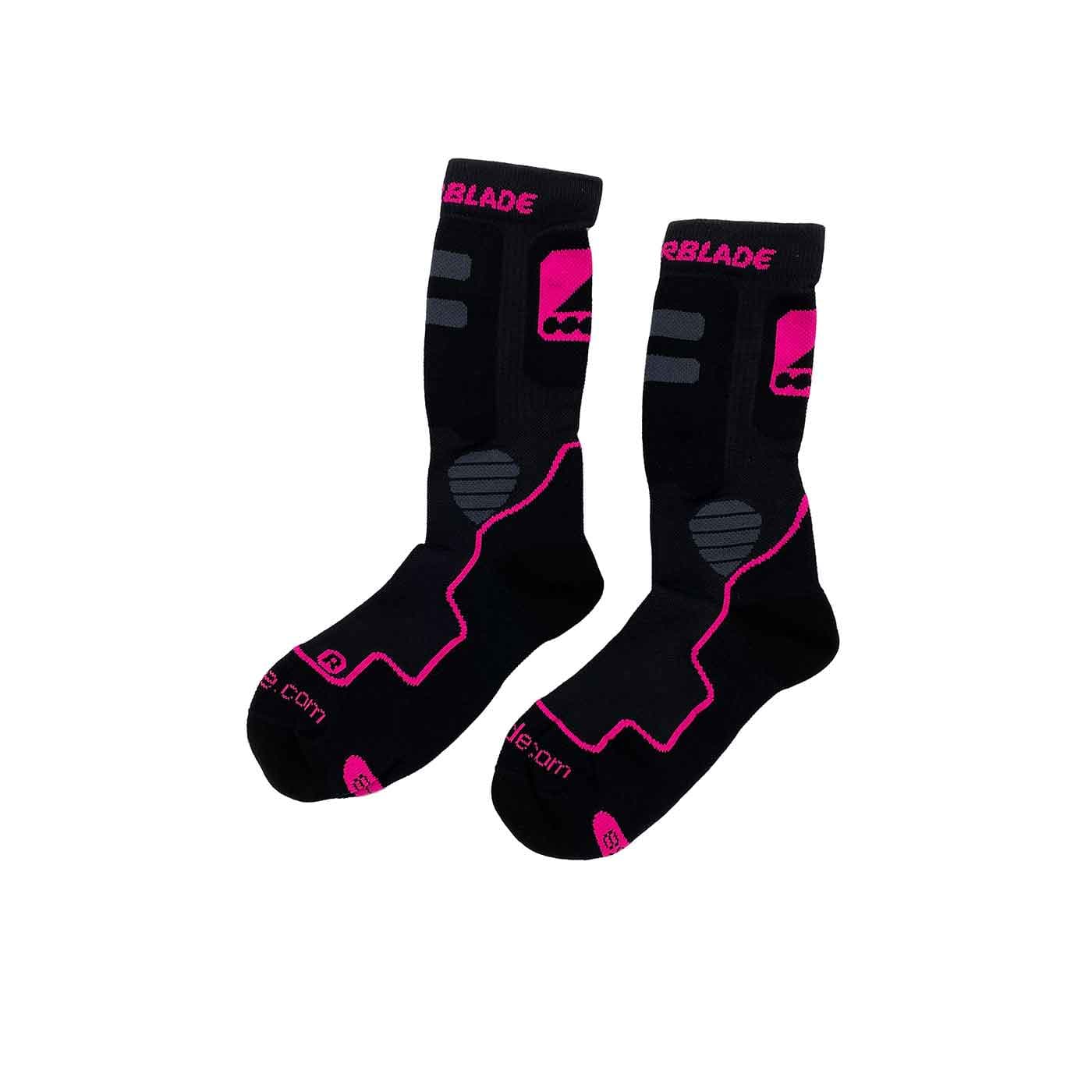 Rollerblade High Performance Damstrumpor - Svart/Pink