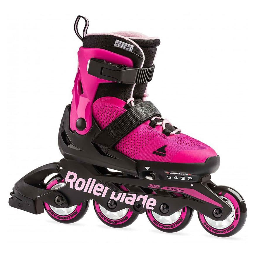 Rollerblade Microblade Justerbar Inlineskridskor barn Rosa Bubblegum