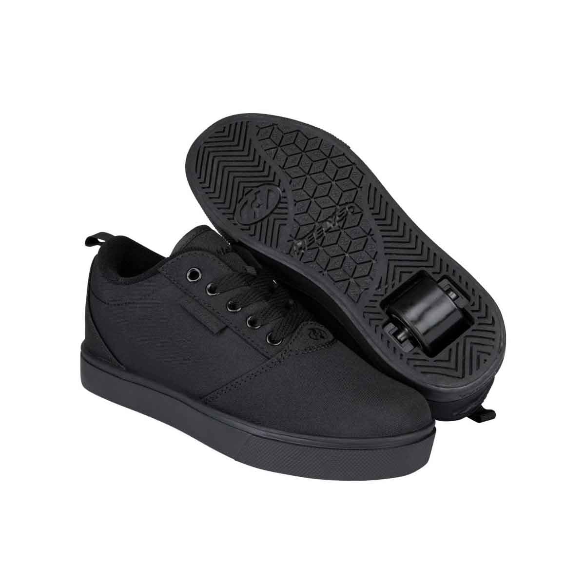 Heelys Pro 20 Rullskor Triple Black Canvas Barn/Vuxen