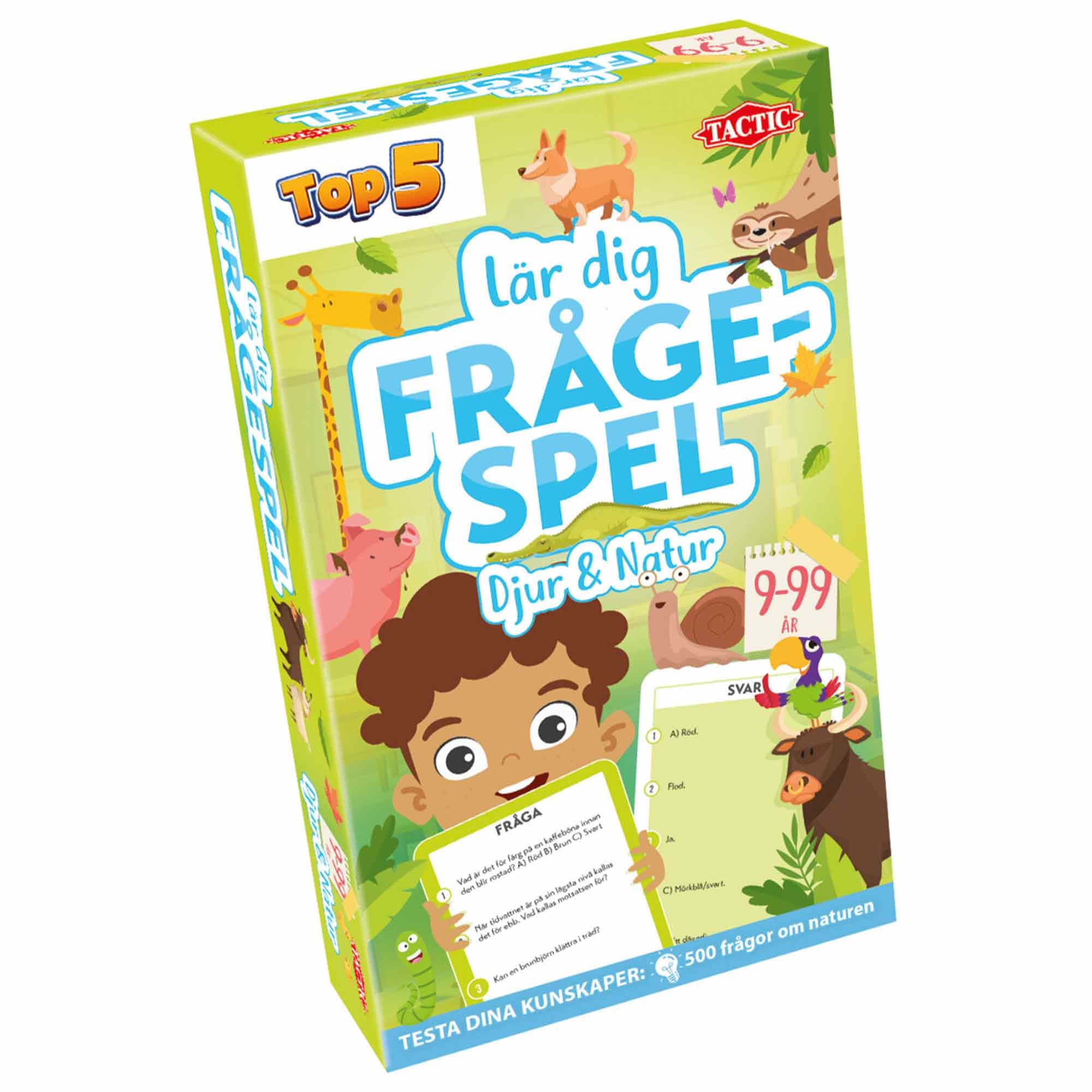 Resespel Frågespel Djur och natur