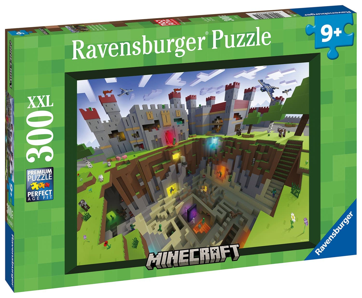 Ravensburger Minecraft Cutaway Pussel 300 bitar XXL - Minecraft - Leksaksaffären