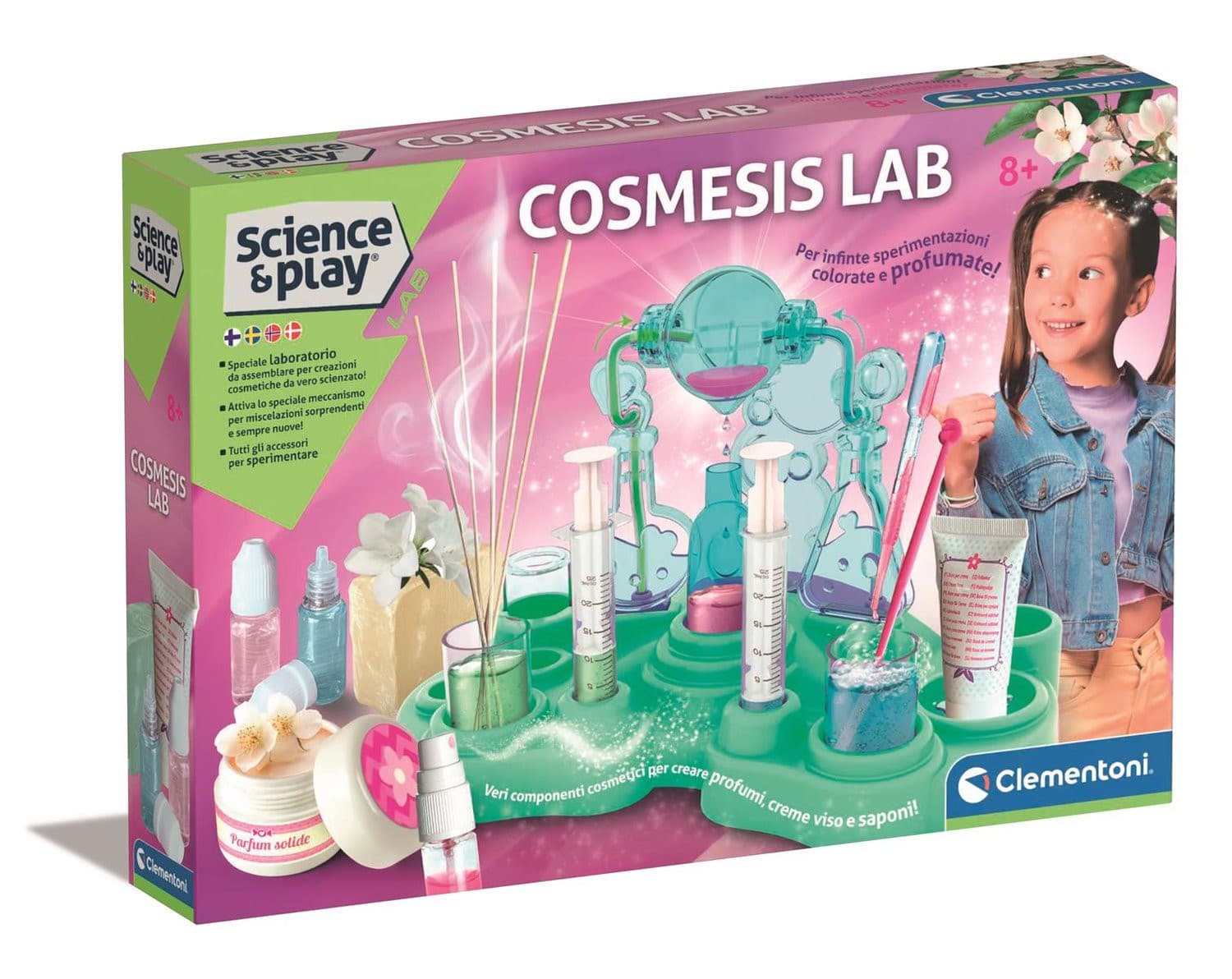 Science & Play Parfym Lab Experimentlåda - Clementoni - Leksaksaffären