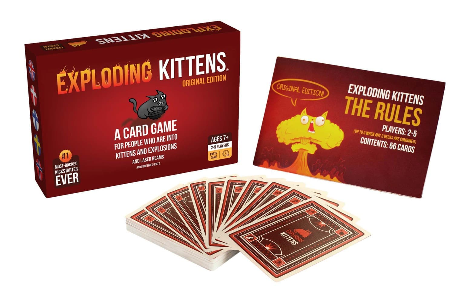 Exploding Kittens Original Nordic - - Leksaksaffären
