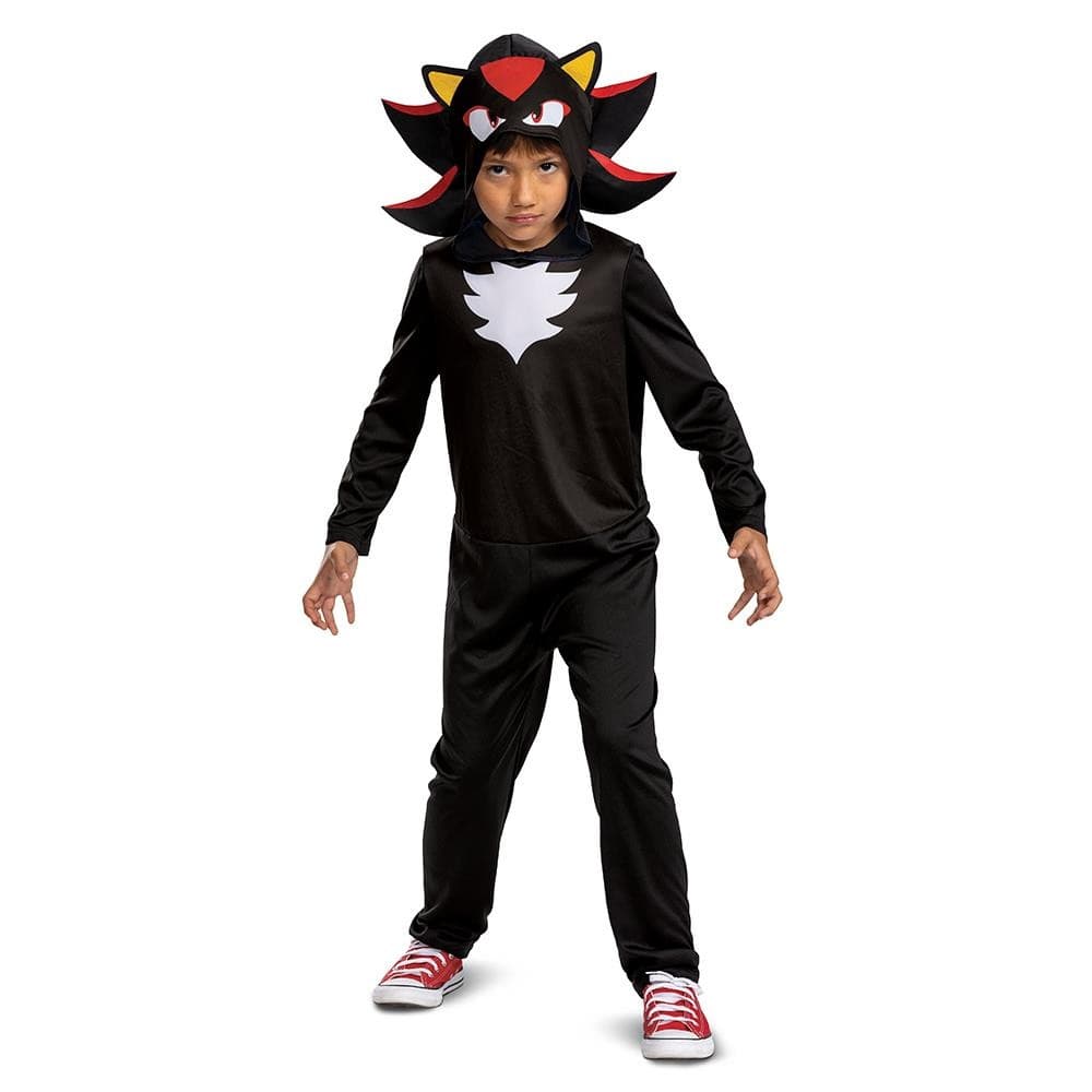 Sonic Movie Shadow Utklädning : Model - M (7-8 år) - Sonic - Leksaksaffären