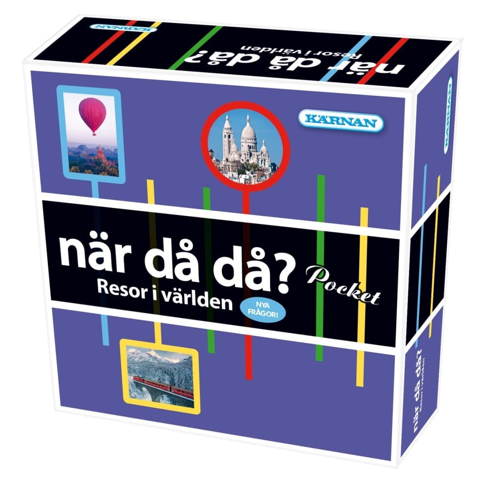 När då då? Pocket Resor i världen Nya frågor - Kärnan - Leksaksaffären