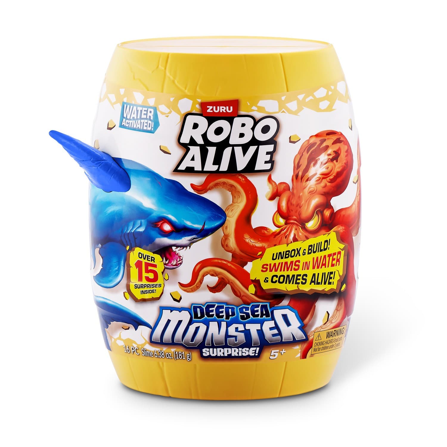 Robo Alive Deep Sea Monster Surprise Monsterhaj - Robo Alive - Leksaksaffären