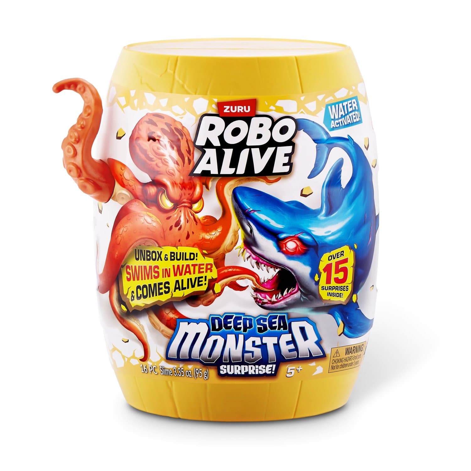 Robo Alive Deep Sea Monster Surprise Monsterbläckfisk - Robo Alive - Leksaksaffären