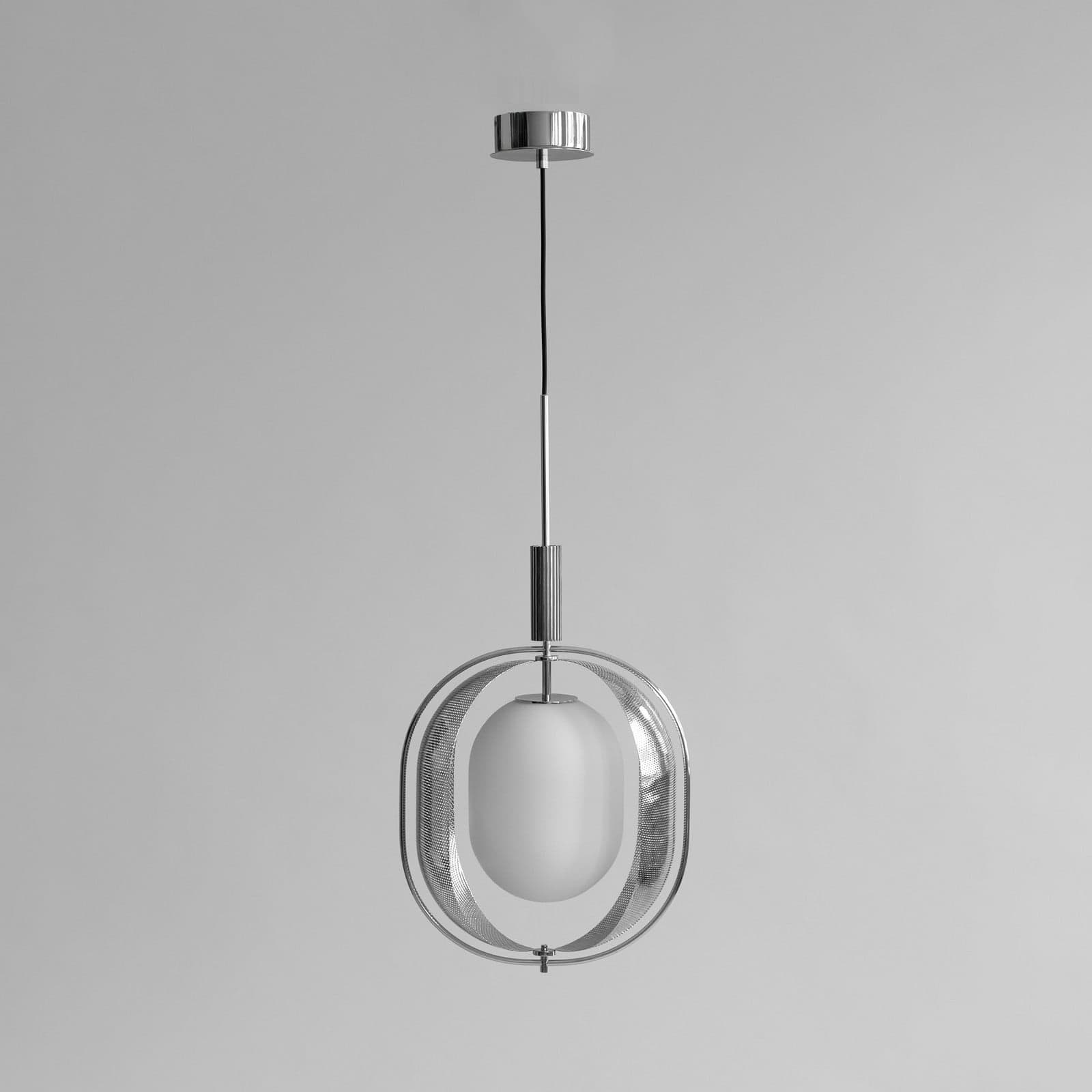Pearl hänglampa, krom, aluminium, E27 101 COPENHAGEN - Vardagsrum - Design - Med en ljuskälla