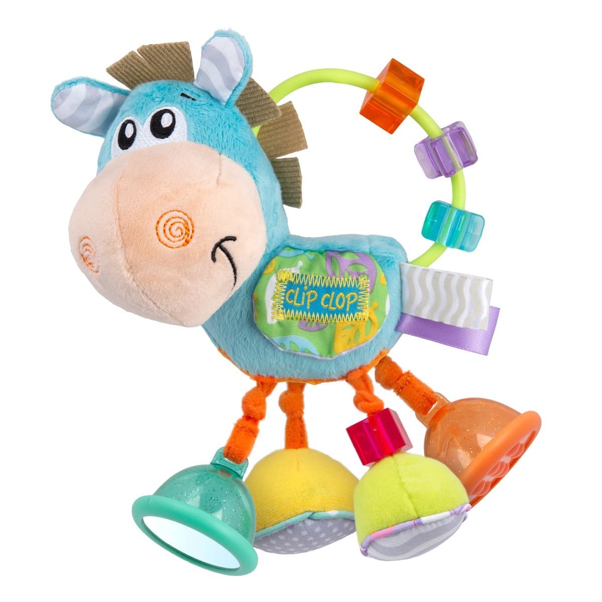 Playgro - Clip Clop Activity horse - Blue