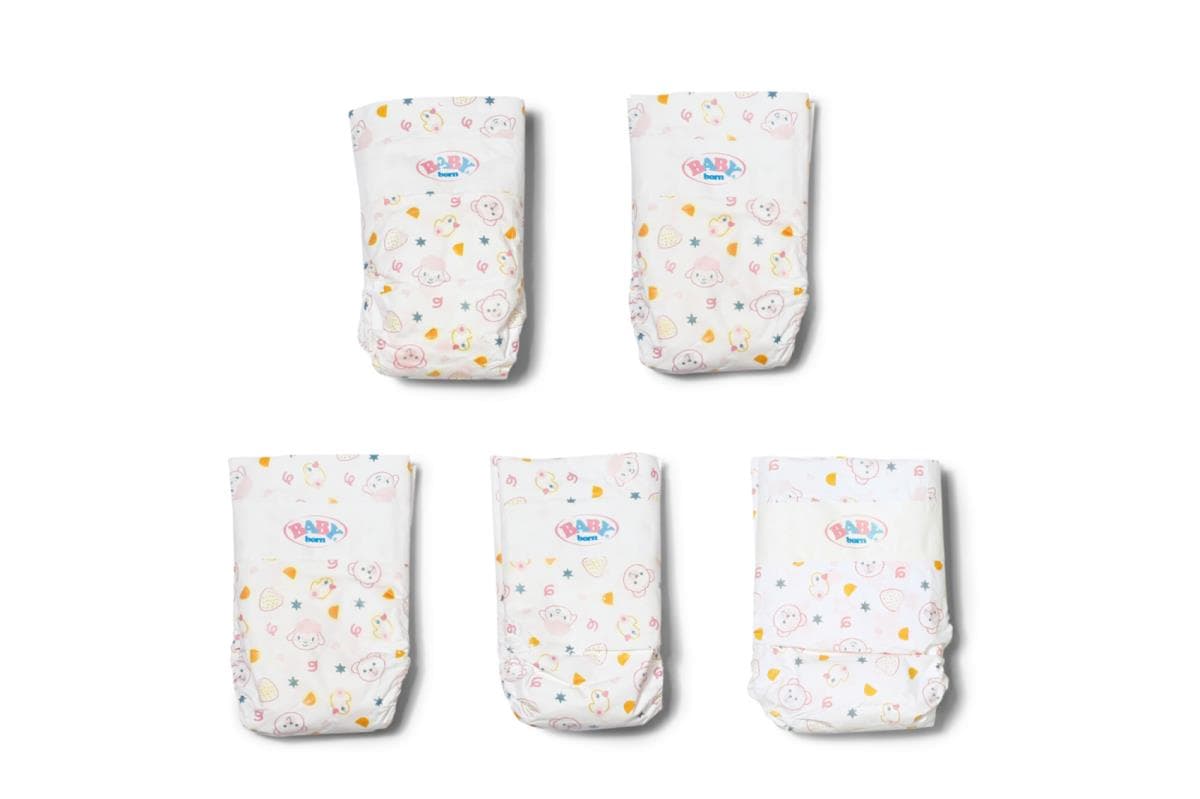 Baby Born - Nappies, 5 pack