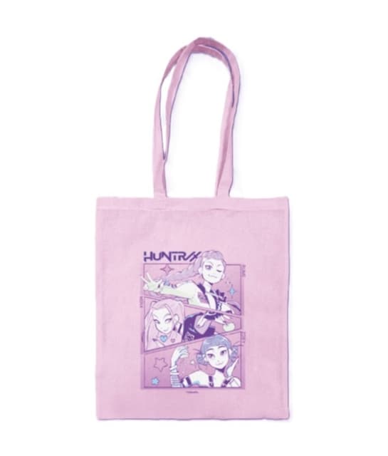 K-Pop Demon Hunters: (Huntrix) Light Pink Tote Bag