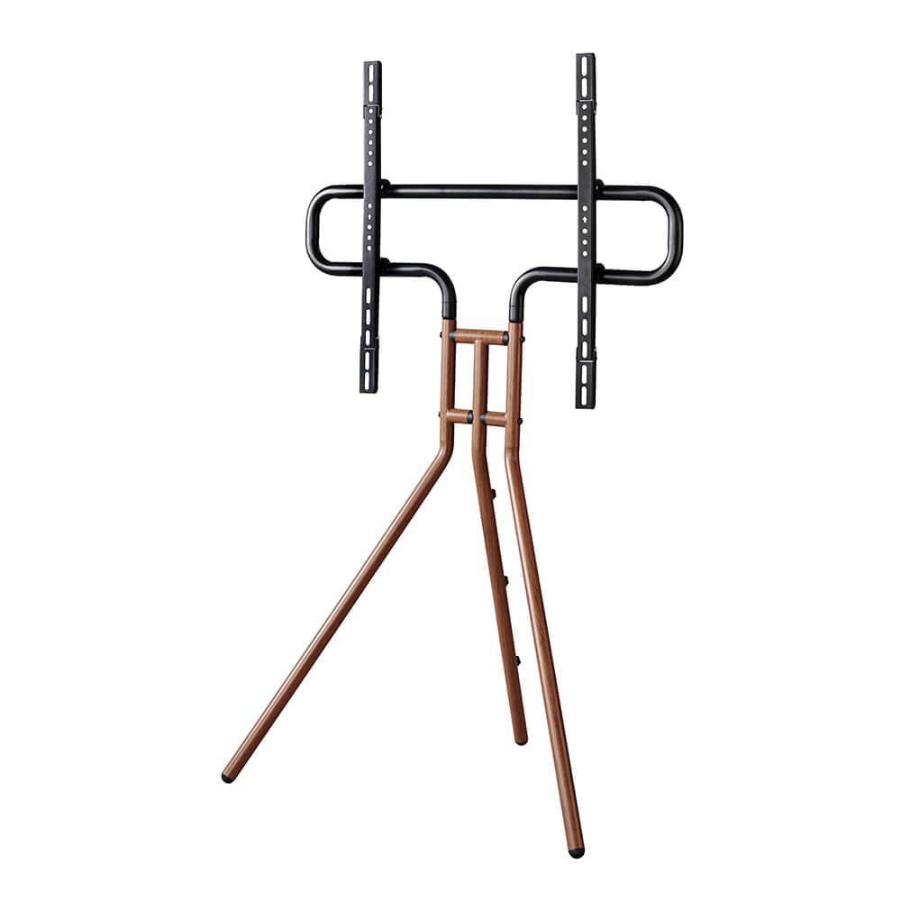 HAMA TV-stand Design up to 75" Walnut Wood look
