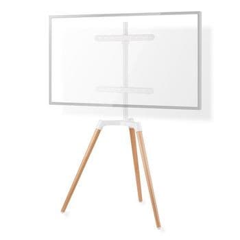 Nedis Golvstativ | 50 - 65 " | Maximal skärmvikt som stöds: 35 kg | Scandinavian Design | Roterbar | Anti-tip rem | Snäpplås | Aluminium / Stål |