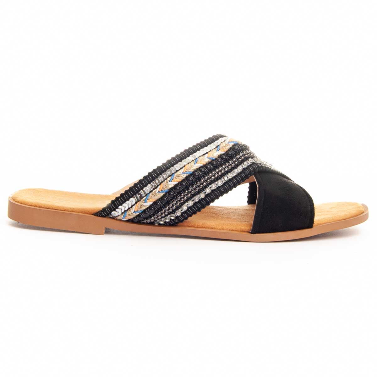 Montevita Platt Sandal Flipp5 I Svart