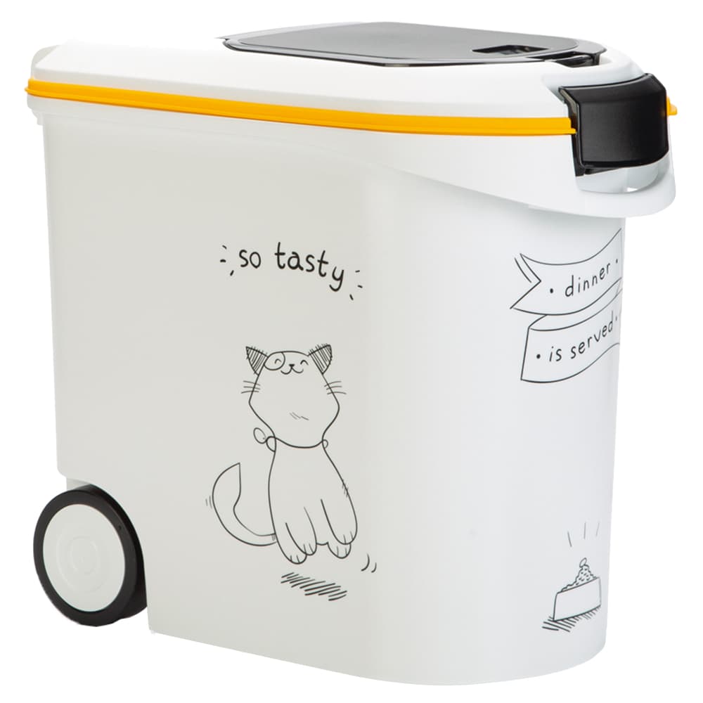 Curver Cat Silhouette torrfoderbehållare - Upp till 12 kg torrfoder (35 L)