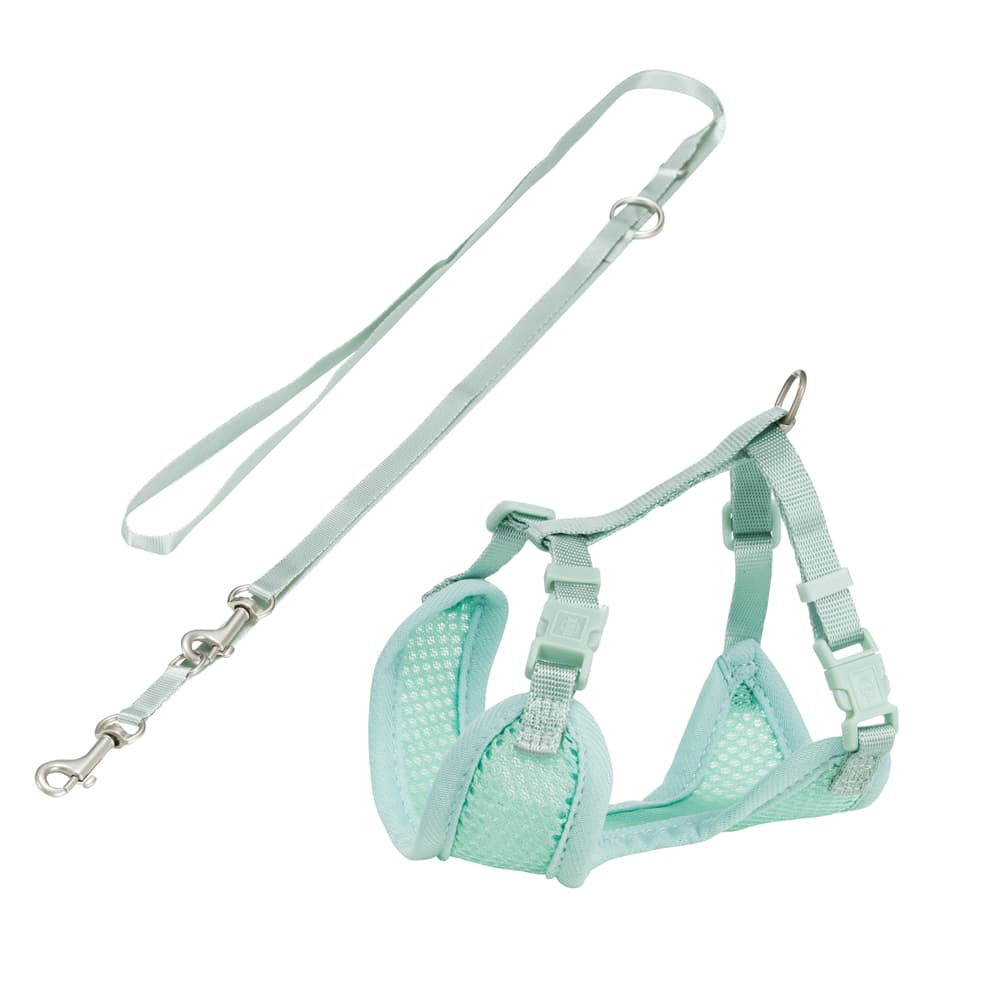 Trixie Junior Soft valpsele med koppel - 26-34 cm/10 mm, 200 cm, mint