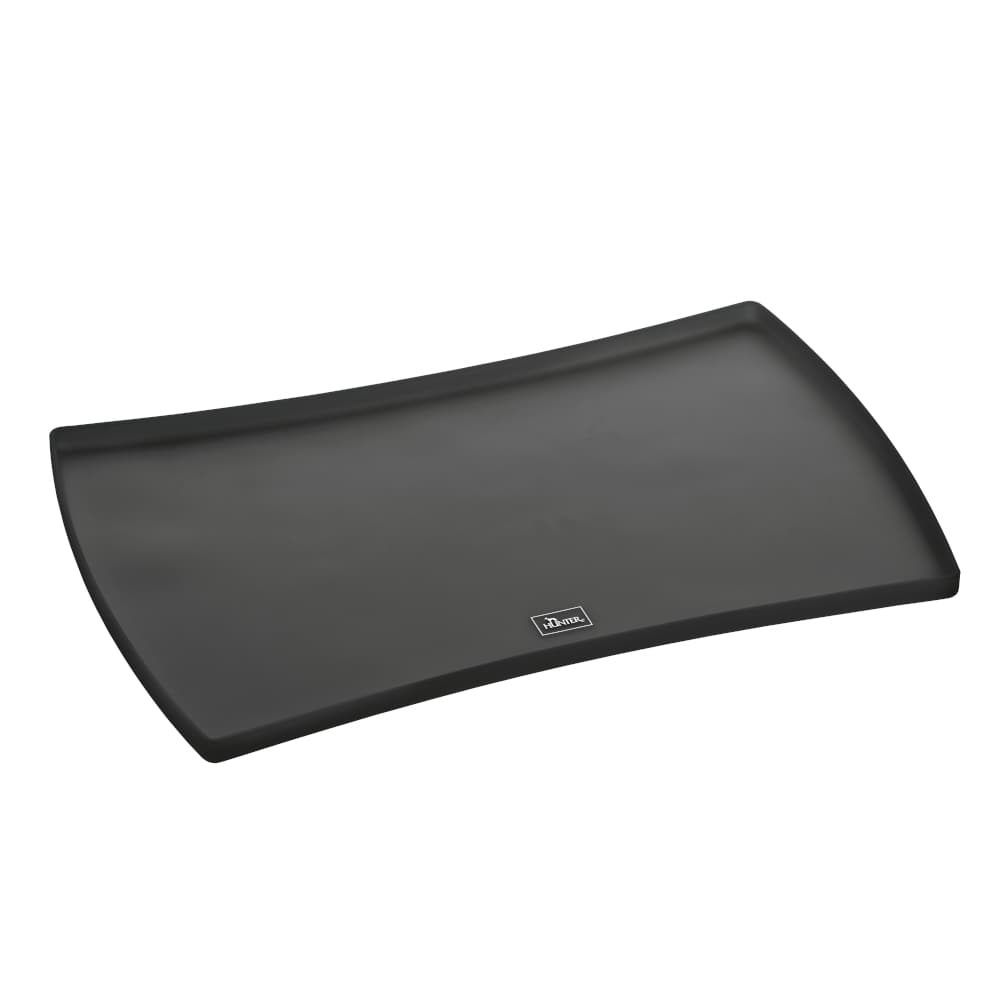 HUNTER underlägg för matskål Selection, svart - L 48 x B 30 cm