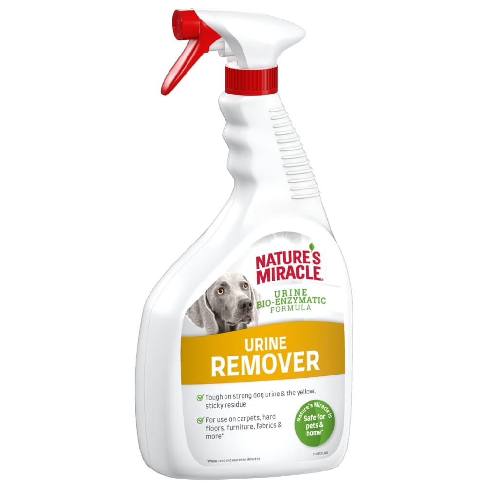 Nature's Miracle uin- och luktborttagare för hundar - Ekonomipack: 2 x 946 ml