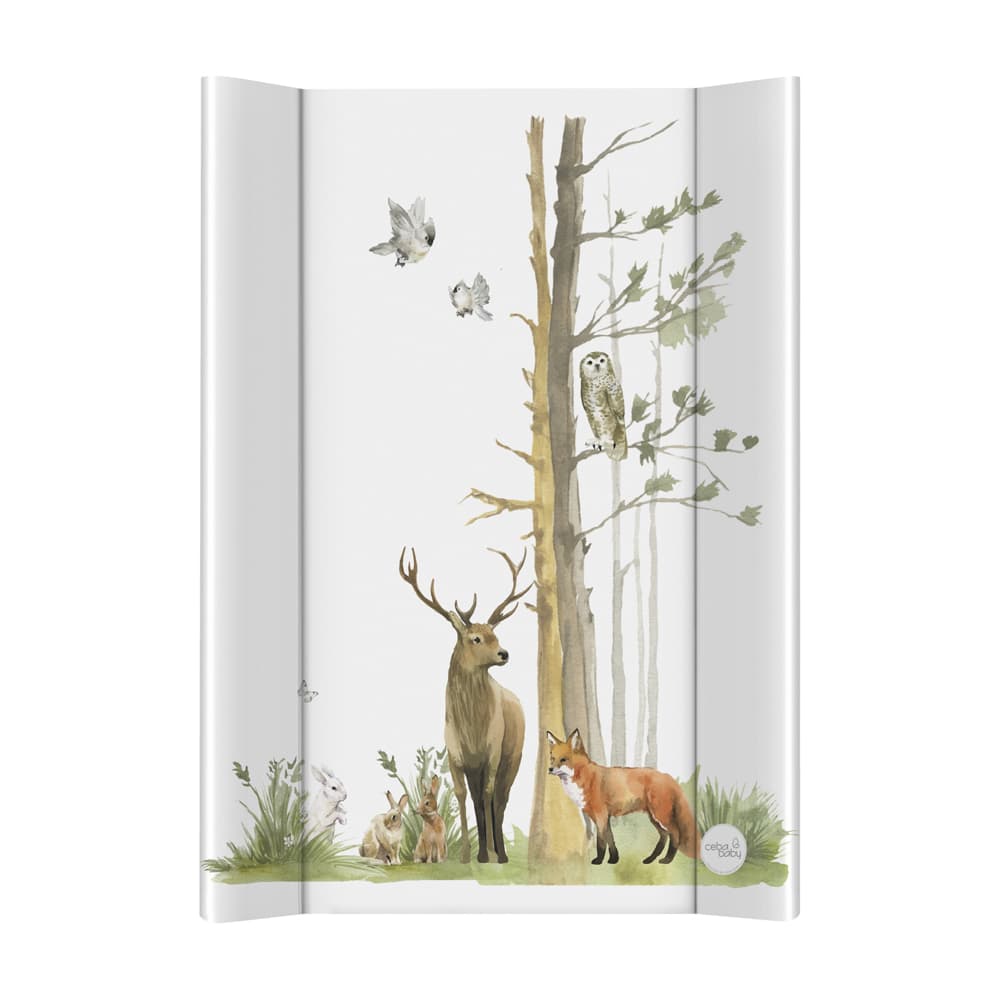 CEBA BABY Skötbädd 2-sidig mjuk (50x70) Basic Woodland