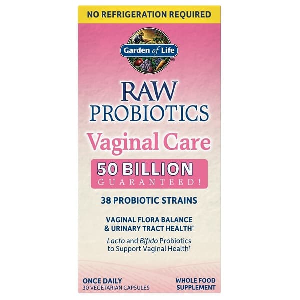 Garden of Life - Raw Probiotics Vaginal Care, 30 kapslar