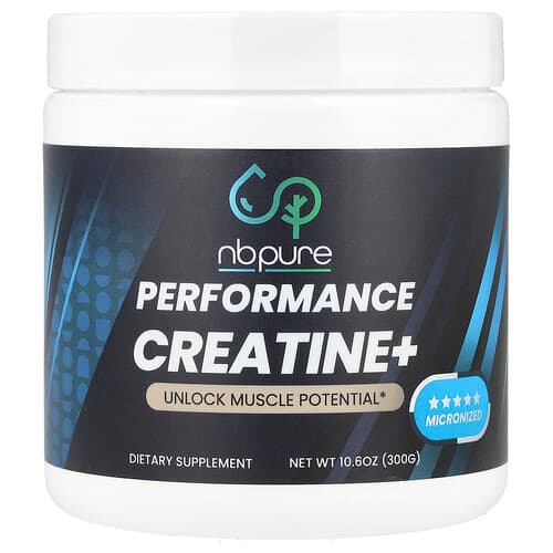 NB Pure, Prestanda Kreatin+, 300 g