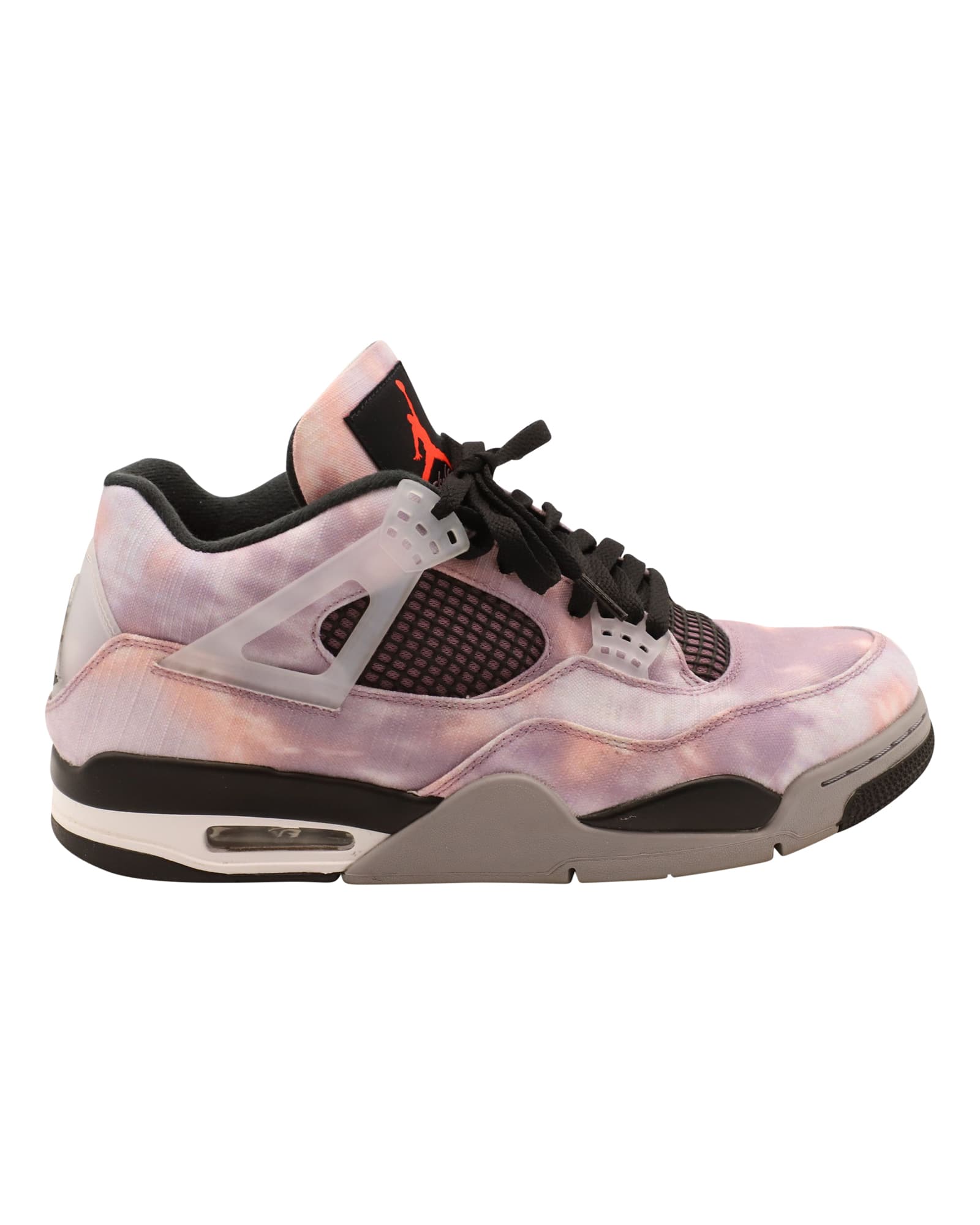 Nike Air Jordan 4 Retro Zen Master Höga Sneakers i Amethyst Canvas Storlek EU 45