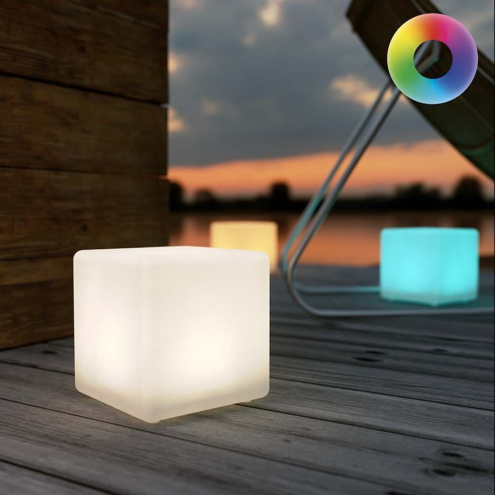 ShapeLight kubformad lampa, (18 cm.), (nyanser kan inställas/ändras)