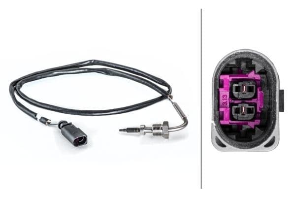 Hella Sensor Avgastemperatur Volkswagen Beetle (5C1, 5C2) 6PT014494431