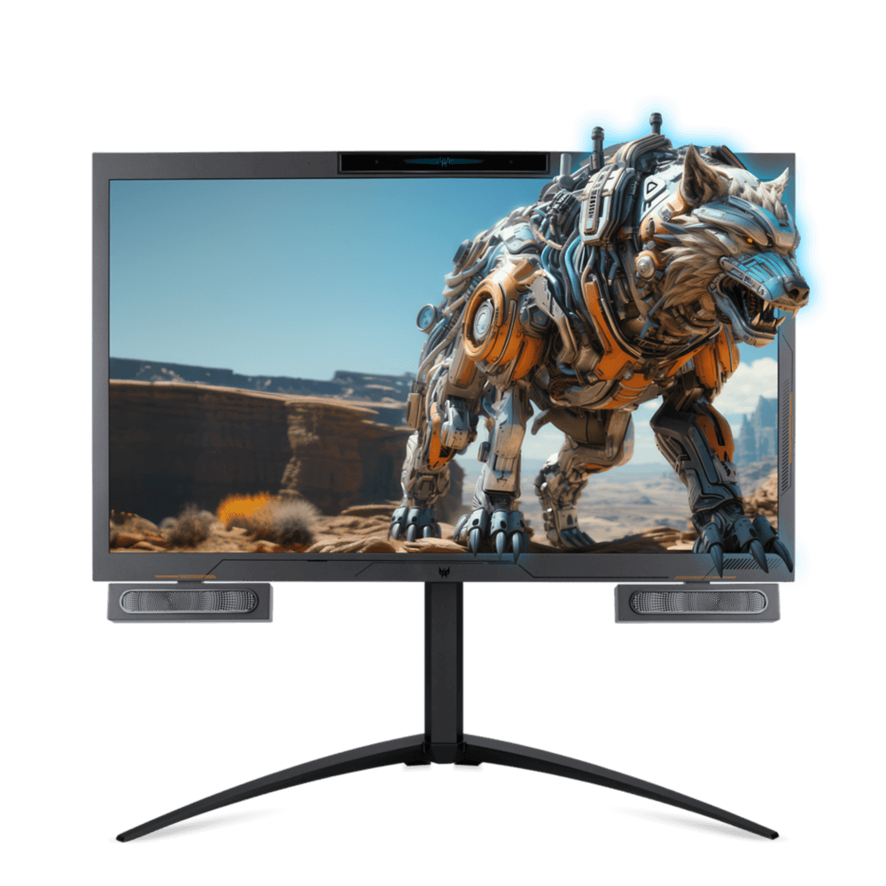 Acer DS2 Series Gaming, Predator DS2 Spelskärm 3D SpatialLabs View PSV27-2, 27" 4K UHD, 3D Ready, FreeSync Premium